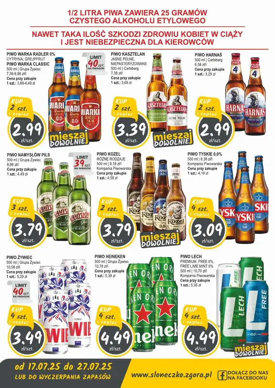 Słoneczko - gazetka promocyjna Gazetka od czwartku 17.07 do niedzieli 27.07 - strona 8