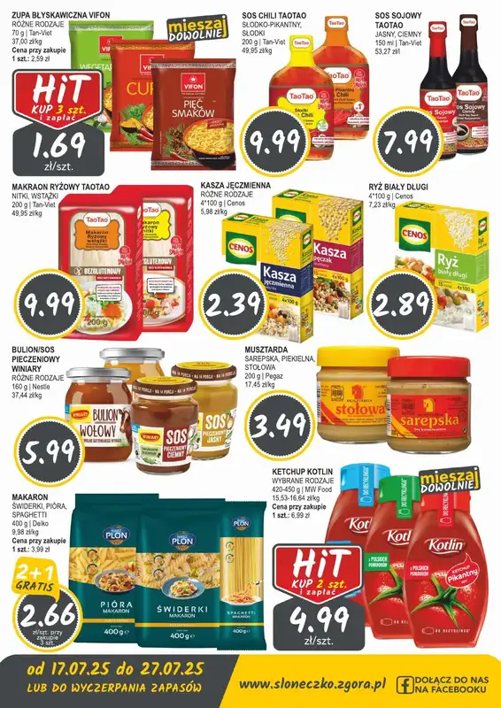 Słoneczko - gazetka promocyjna Gazetka od czwartku 17.07 do niedzieli 27.07 - strona 5