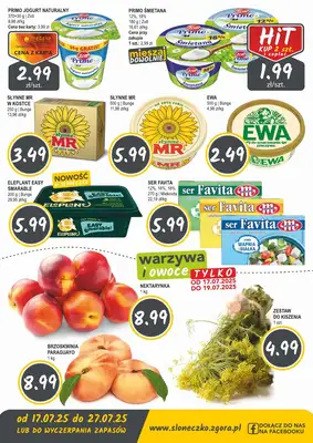 Słoneczko - gazetka promocyjna Gazetka od czwartku 17.07 do niedzieli 27.07 - strona 4 Słoneczko - gazetka promocyjna Gazetka od czwartku 17.07 do niedzieli 27.07 - strona 4