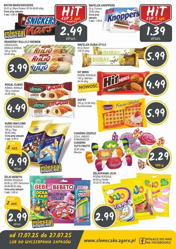 Słoneczko - gazetka promocyjna Gazetka od czwartku 17.07 do niedzieli 27.07 - strona 11