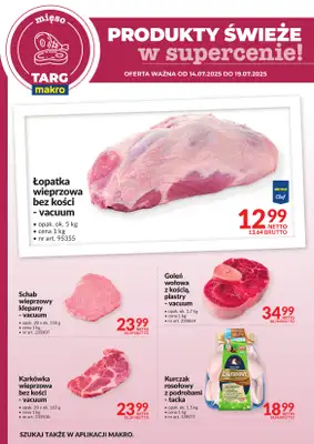 Makro - gazetka promocyjna Targ MAKRO - oferta świeża w super cenach! od poniedziałku 14.07 do soboty 19.07 - strona 4