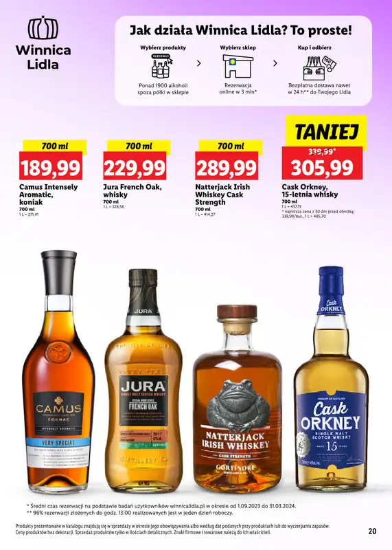 Lidl - gazetka promocyjna Katalog alkoholi mocnych  do soboty 16.08 - strona 20