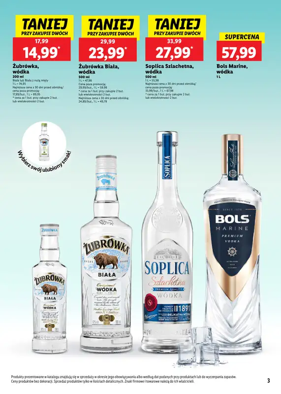 Lidl - gazetka promocyjna Katalog alkoholi mocnych  do soboty 16.08 - strona 3
