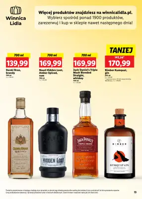 Lidl - gazetka promocyjna Katalog alkoholi mocnych  do soboty 16.08 - strona 19