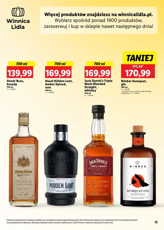 Lidl - gazetka promocyjna Katalog alkoholi mocnych  do soboty 16.08 - strona 19
