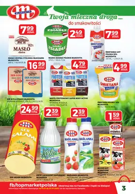 Top Market - gazetka promocyjna Gazetka od czwartku 17.07 do niedzieli 27.07 - strona 3 Top Market - gazetka promocyjna Gazetka od czwartku 17.07 do niedzieli 27.07 - strona 3