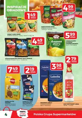 Top Market - gazetka promocyjna Gazetka od czwartku 17.07 do niedzieli 27.07 - strona 4 Top Market - gazetka promocyjna Gazetka od czwartku 17.07 do niedzieli 27.07 - strona 4