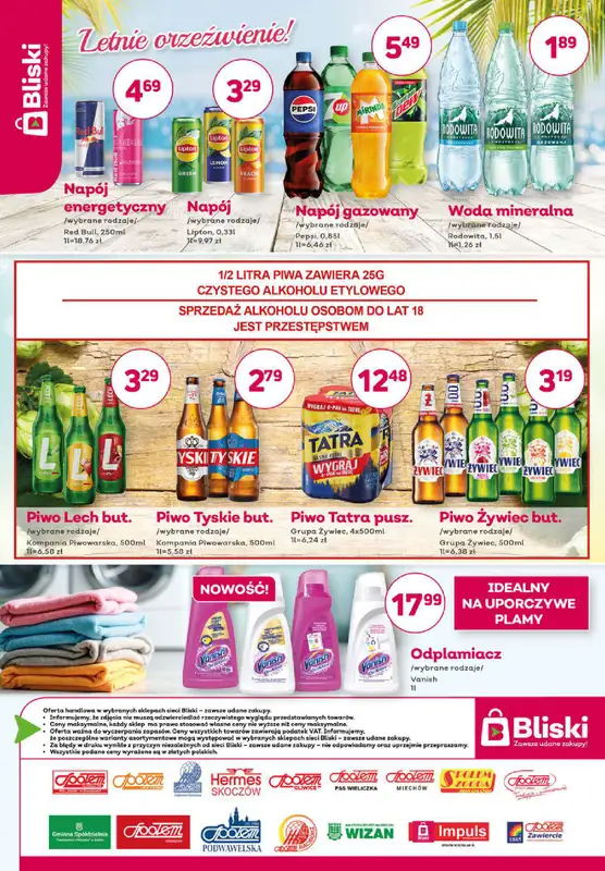 Bliski - gazetka promocyjna Gazetka od wtorku 15.07 do niedzieli 27.07 - strona 4