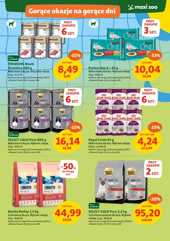 MAXI ZOO - gazetka promocyjna Maxi Zoo - Wakacyjne okazje od czwartku 17.07 do czwartku 31.07 - strona 3