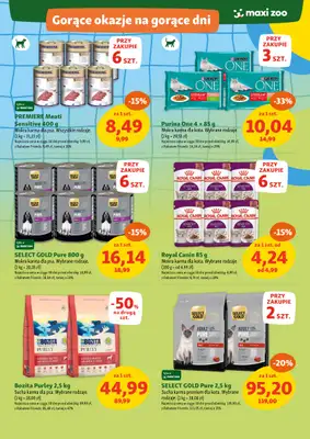 MAXI ZOO - gazetka promocyjna Maxi Zoo - Wakacyjne okazje od czwartku 17.07 do czwartku 31.07 - strona 3 MAXI ZOO - gazetka promocyjna Maxi Zoo - Wakacyjne okazje od czwartku 17.07 do czwartku 31.07 - strona 3