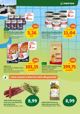MAXI ZOO - gazetka promocyjna Maxi Zoo - Wakacyjne okazje od czwartku 17.07 do czwartku 31.07 - strona 4 MAXI ZOO - gazetka promocyjna Maxi Zoo - Wakacyjne okazje od czwartku 17.07 do czwartku 31.07 - strona 4