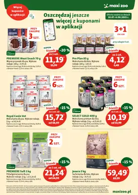MAXI ZOO - gazetka promocyjna Maxi Zoo - Wakacyjne okazje od czwartku 17.07 do czwartku 31.07 - strona 6 MAXI ZOO - gazetka promocyjna Maxi Zoo - Wakacyjne okazje od czwartku 17.07 do czwartku 31.07 - strona 6