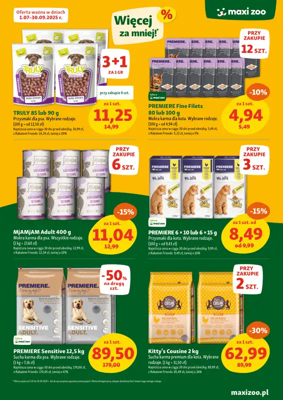 MAXI ZOO - gazetka promocyjna Maxi Zoo - Wakacyjne okazje od czwartku 17.07 do czwartku 31.07 - strona 7