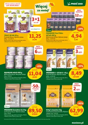 MAXI ZOO - gazetka promocyjna Maxi Zoo - Wakacyjne okazje od czwartku 17.07 do czwartku 31.07 - strona 7 MAXI ZOO - gazetka promocyjna Maxi Zoo - Wakacyjne okazje od czwartku 17.07 do czwartku 31.07 - strona 7