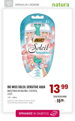 Drogerie Natura - gazetka promocyjna Depilacja i golenie - promocje! od poniedziałku 14.07 do wtorku 22.07 - strona 2