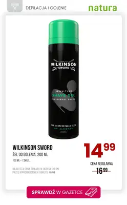 Drogerie Natura - gazetka promocyjna Depilacja i golenie - promocje! od poniedziałku 14.07 do wtorku 22.07 - strona 5