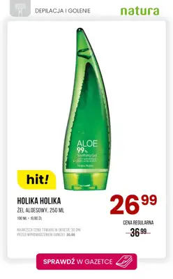 Drogerie Natura - gazetka promocyjna Depilacja i golenie - promocje! od poniedziałku 14.07 do wtorku 22.07 - strona 4