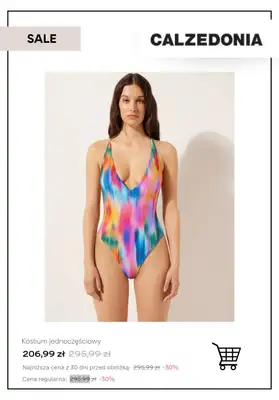 Calzedonia - gazetka promocyjna Do -50% stroje jednoczęściowe od poniedziałku 14.07  - strona 6