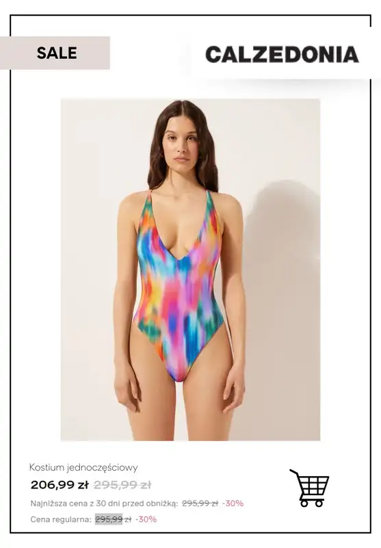 Calzedonia - gazetka promocyjna Do -50% stroje jednoczęściowe od poniedziałku 14.07  - strona 6