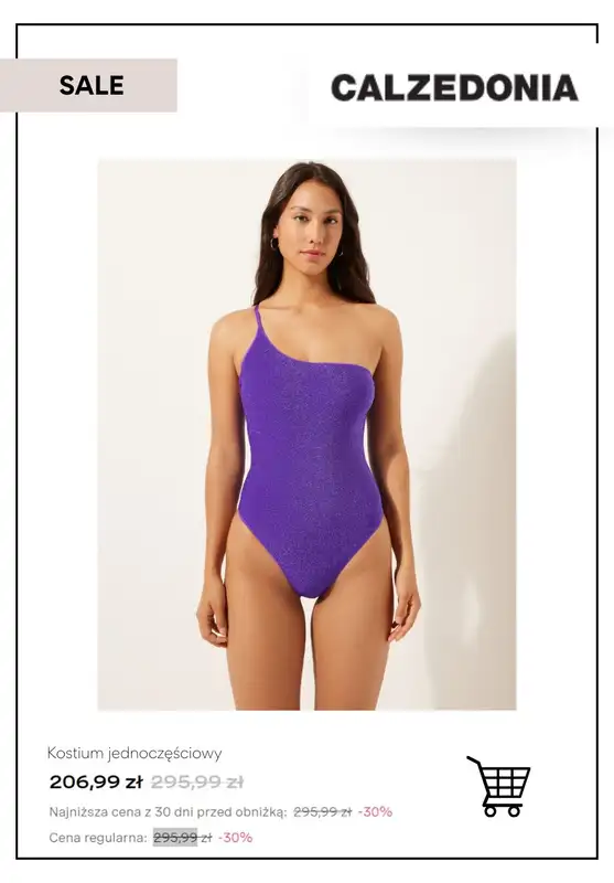 Calzedonia - gazetka promocyjna Do -50% stroje jednoczęściowe od poniedziałku 14.07  - strona 7