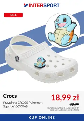 Intersport - gazetka promocyjna Crocsy nawet 99 zł taniej! od wtorku 15.07 do poniedziałku 28.07 - strona 9 Intersport - gazetka promocyjna Crocsy nawet 99 zł taniej! od wtorku 15.07 do poniedziałku 28.07 - strona 9