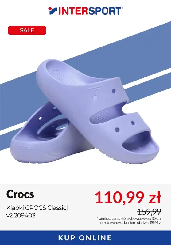 Intersport - gazetka promocyjna Crocsy nawet 99 zł taniej! od wtorku 15.07 do poniedziałku 28.07 - strona 4