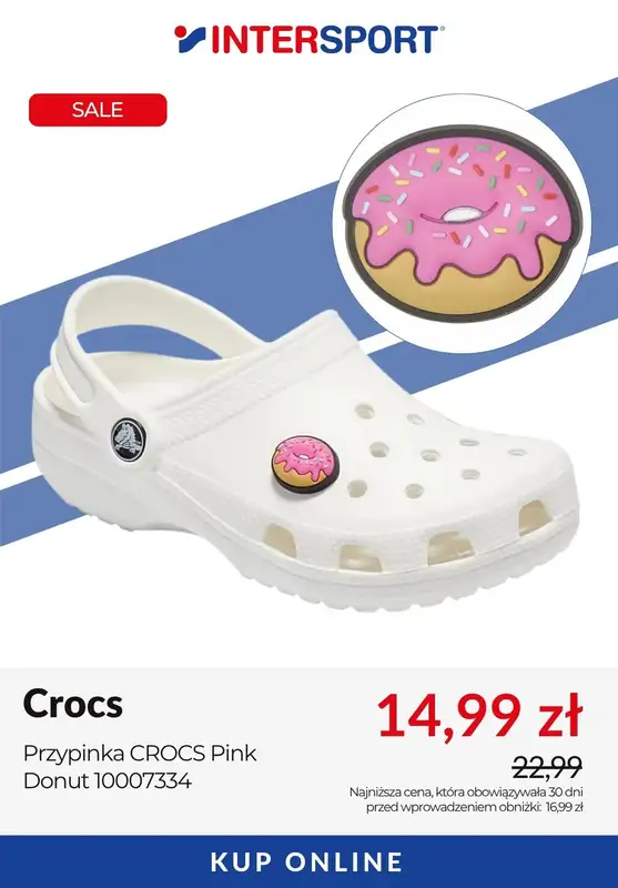 Intersport - gazetka promocyjna Crocsy nawet 99 zł taniej! od wtorku 15.07 do poniedziałku 28.07 - strona 3