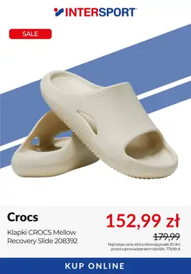 Intersport - gazetka promocyjna Crocsy nawet 99 zł taniej! od wtorku 15.07 do poniedziałku 28.07 - strona 5 Intersport - gazetka promocyjna Crocsy nawet 99 zł taniej! od wtorku 15.07 do poniedziałku 28.07 - strona 5