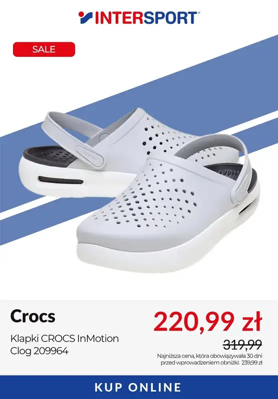 Intersport - gazetka promocyjna Crocsy nawet 99 zł taniej! od wtorku 15.07 do poniedziałku 28.07 - strona 12