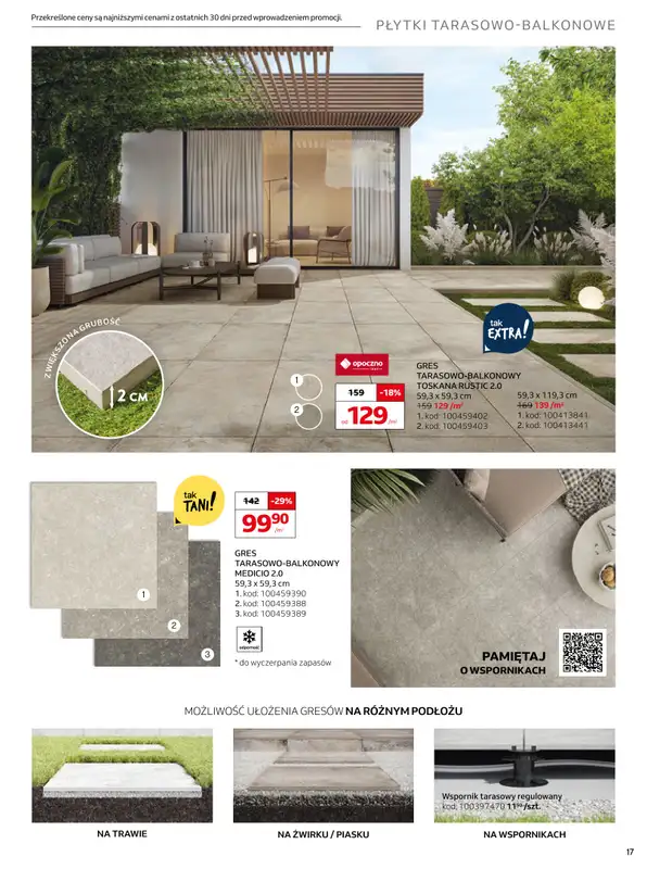 Komfort - gazetka promocyjna Gazetka od środy 16.07 do wtorku 12.08 - strona 17