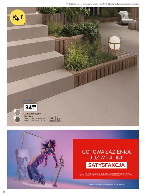 Komfort - gazetka promocyjna Gazetka od środy 16.07 do wtorku 12.08 - strona 16