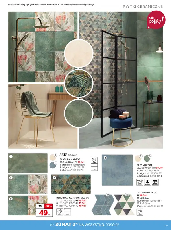 Komfort - gazetka promocyjna Gazetka od środy 16.07 do wtorku 12.08 - strona 19