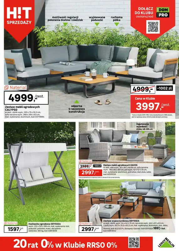 Leroy Merlin - gazetka promocyjna Gazetka od środy 16.07 do wtorku 05.08 - strona 3