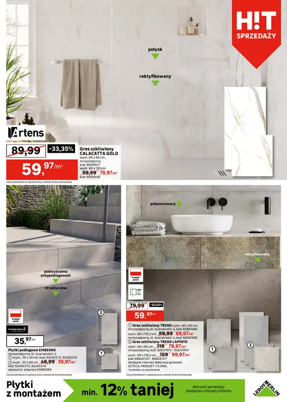 Leroy Merlin - gazetka promocyjna Gazetka od środy 16.07 do wtorku 05.08 - strona 21