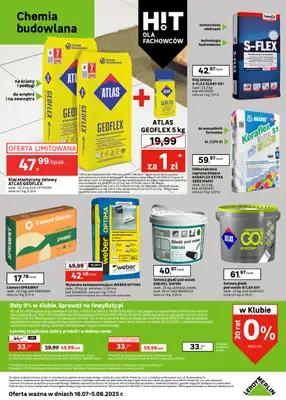 Leroy Merlin - gazetka promocyjna Gazetka od środy 16.07 do wtorku 05.08 - strona 32 Leroy Merlin - gazetka promocyjna Gazetka od środy 16.07 do wtorku 05.08 - strona 32