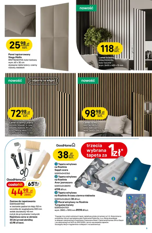 Castorama - gazetka promocyjna Gazetka od środy 16.07 do wtorku 29.07 - strona 4