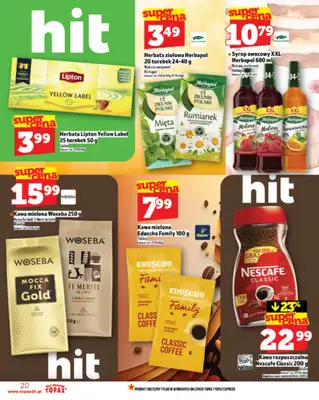 TOPAZ - gazetka promocyjna Gazetka od czwartku 24.07 do środy 30.07 - strona 20 TOPAZ - gazetka promocyjna Gazetka od czwartku 24.07 do środy 30.07 - strona 20
