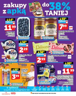 TOPAZ - gazetka promocyjna Gazetka od czwartku 24.07 do środy 30.07 - strona 18 TOPAZ - gazetka promocyjna Gazetka od czwartku 24.07 do środy 30.07 - strona 18