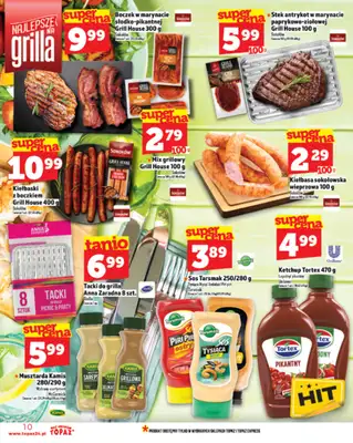 TOPAZ - gazetka promocyjna Gazetka od czwartku 24.07 do środy 30.07 - strona 10 TOPAZ - gazetka promocyjna Gazetka od czwartku 24.07 do środy 30.07 - strona 10