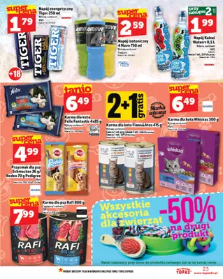 TOPAZ - gazetka promocyjna Gazetka od czwartku 24.07 do środy 30.07 - strona 23 TOPAZ - gazetka promocyjna Gazetka od czwartku 24.07 do środy 30.07 - strona 23