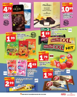 TOPAZ - gazetka promocyjna Gazetka od czwartku 24.07 do środy 30.07 - strona 19 TOPAZ - gazetka promocyjna Gazetka od czwartku 24.07 do środy 30.07 - strona 19