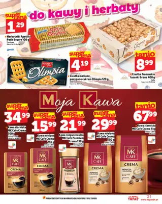 TOPAZ - gazetka promocyjna Gazetka od czwartku 24.07 do środy 30.07 - strona 21 TOPAZ - gazetka promocyjna Gazetka od czwartku 24.07 do środy 30.07 - strona 21