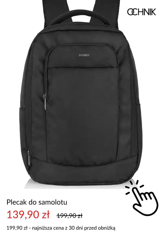 Ochnik - gazetka promocyjna Plecaki do samolotu od środy 16.07  - strona 2