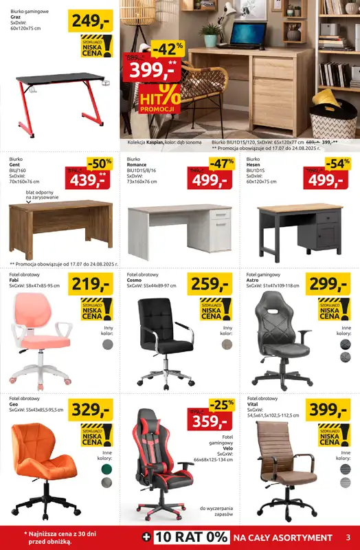 Black Red White - gazetka promocyjna Letnie rabatowanie do -50% od czwartku 17.07 do niedzieli 03.08 - strona 3