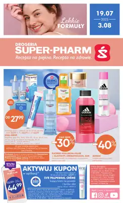 Super-Pharm - gazetka promocyjna Gazetka Lekkie formuły od soboty 19.07 do niedzieli 03.08 Super-Pharm - gazetka promocyjna Gazetka Lekkie formuły od soboty 19.07 do niedzieli 03.08