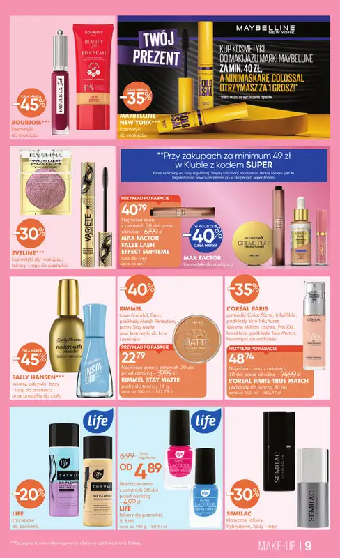 Super-Pharm - gazetka promocyjna Gazetka Lekkie formuły od soboty 19.07 do niedzieli 03.08 - strona 9