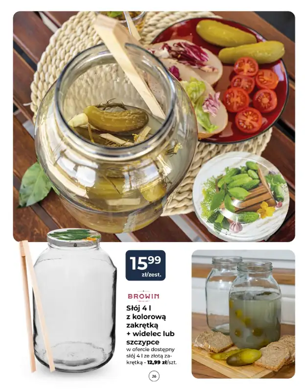 PSB Mrówka - gazetka promocyjna Gazetka od czwartku 17.07 do soboty 19.07 - strona 26