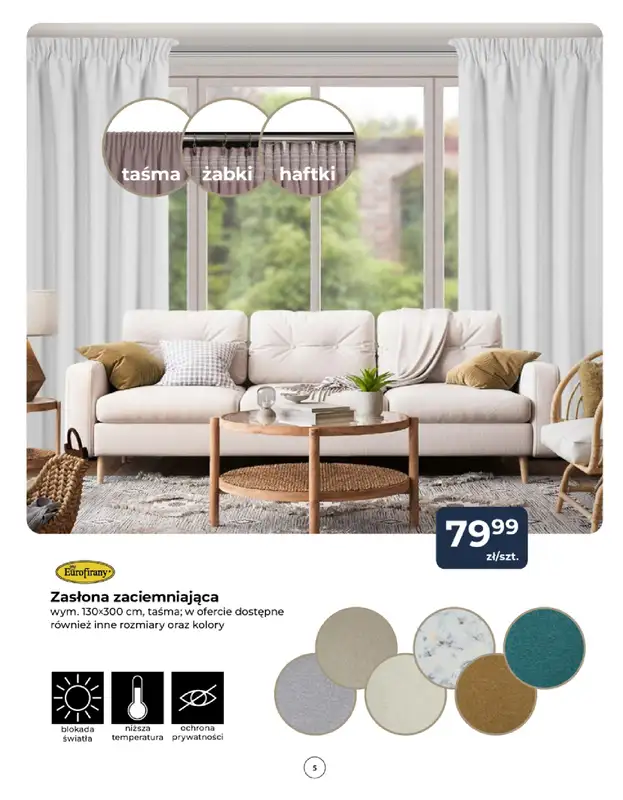 PSB Mrówka - gazetka promocyjna Gazetka od czwartku 17.07 do soboty 19.07 - strona 5