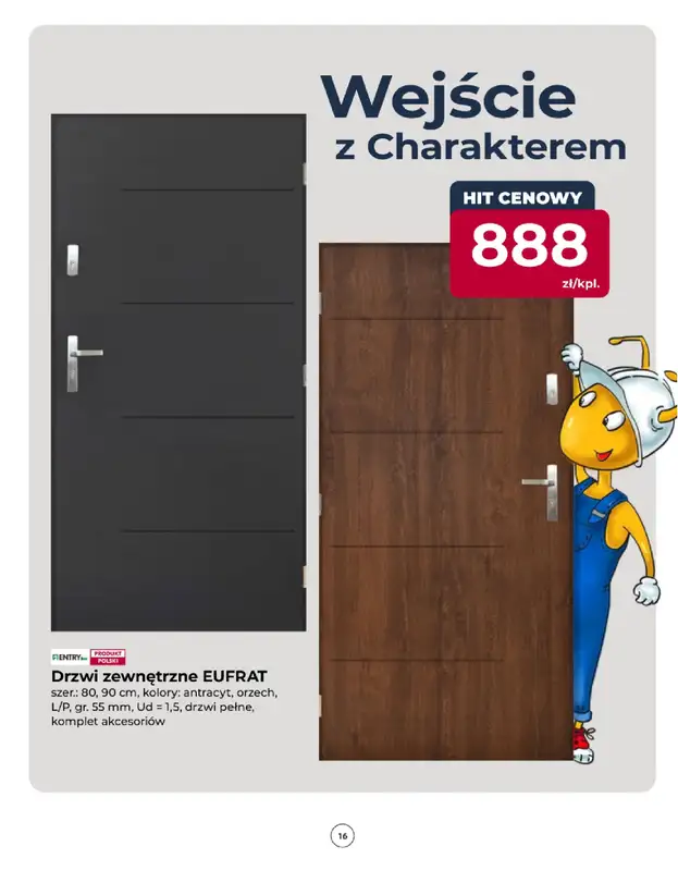 PSB Mrówka - gazetka promocyjna Gazetka od czwartku 17.07 do soboty 19.07 - strona 16