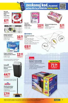 Makro - gazetka promocyjna Oferta dla biura i domu od wtorku 22.07 do poniedziałku 18.08 - strona 7